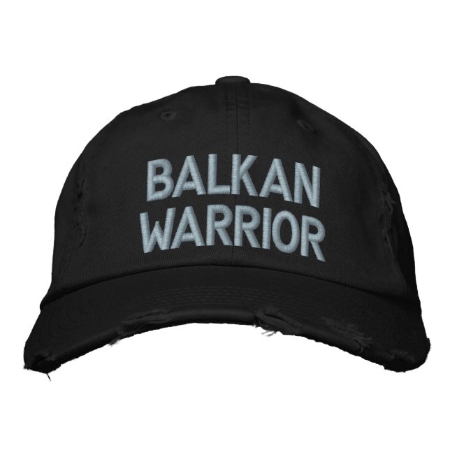 Bordada Gorra BALKAN WARRIOR (Anverso)