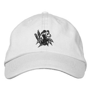 Bordada Gorra barnizada de Panda con estilo