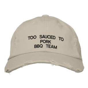 Bordada gorra bbq