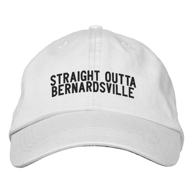 Bordada Gorra Bernardsville Nueva Jersey (Anverso)