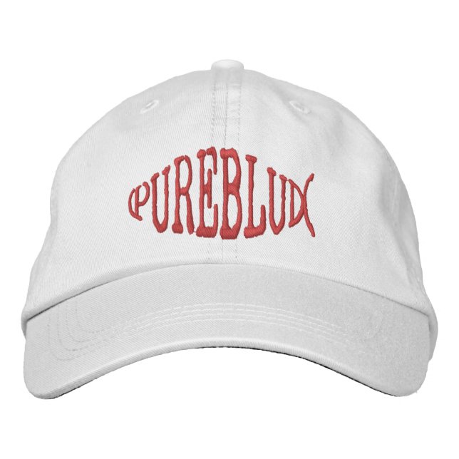 Bordada Gorra Blanco PureBlud (Anverso)