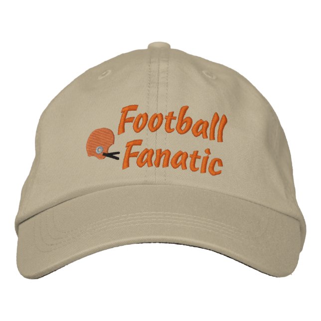 Bordada Gorra Blindado Fanático del Fútbol (Anverso)