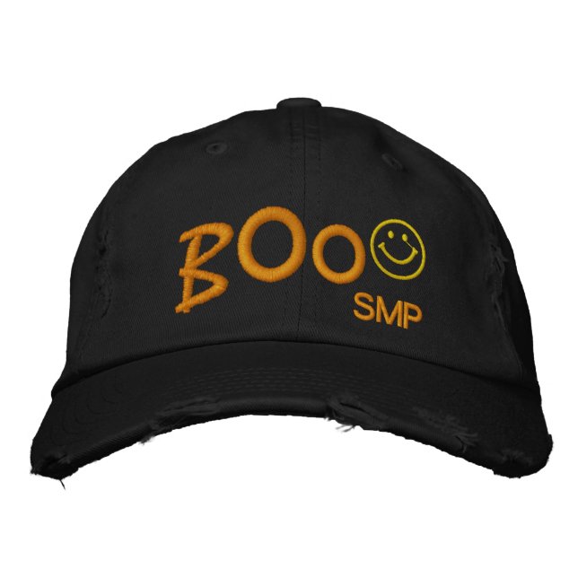 Bordada Gorra BOO por SRF (Anverso)