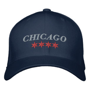Bordada Gorra bordado Chicago