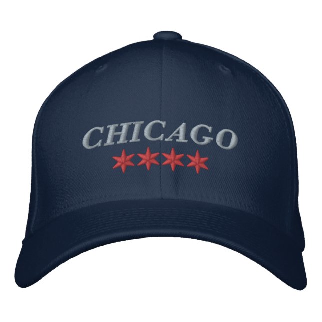 Bordada Gorra bordado Chicago (Anverso)