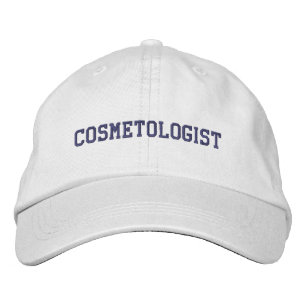 Bordada Gorra bordado Cosmetologist