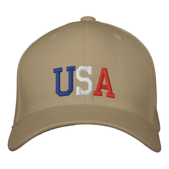 Bordada GORRA bordado de Estados Unidos (Anverso)