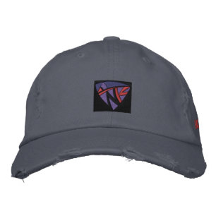 Bordada gorra bordado de guerreros