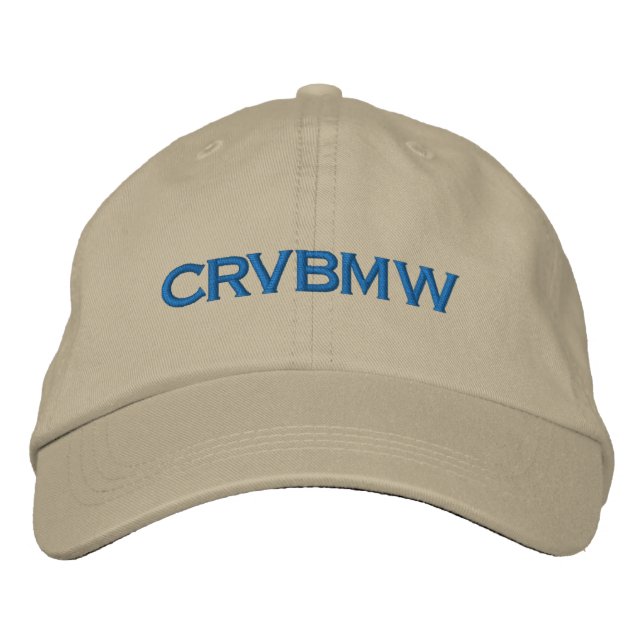 Bordada Gorra bordado del club BMW River Valley de Connect (Anverso)