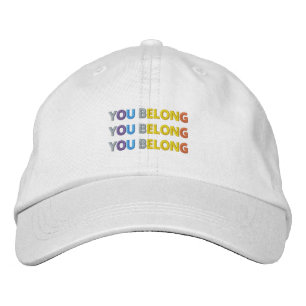 Bordada Gorra bordado del orgullo