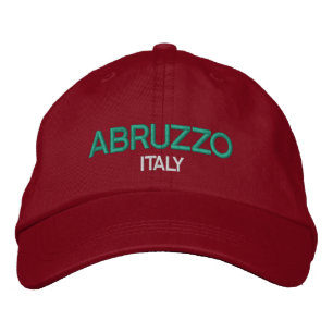 Bordada Gorra bordado Italia de Abruzos