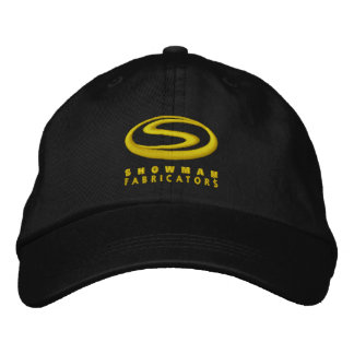 Bordada Gorra bordado Showman - negro