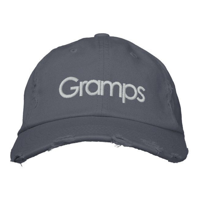 Bordada Gorra Borrador de Gramps (Anverso)