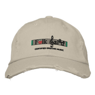 Bordada Gorra borrosa de ensalada popular