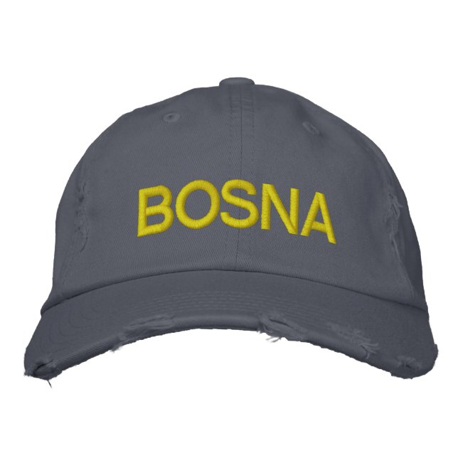 Bordada Gorra BOSNA (Anverso)