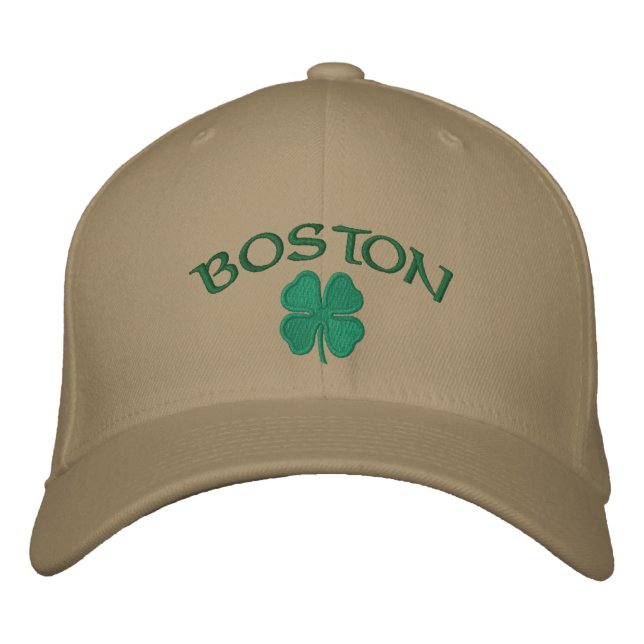 Bordada Gorra Boston Shamrock (Anverso)