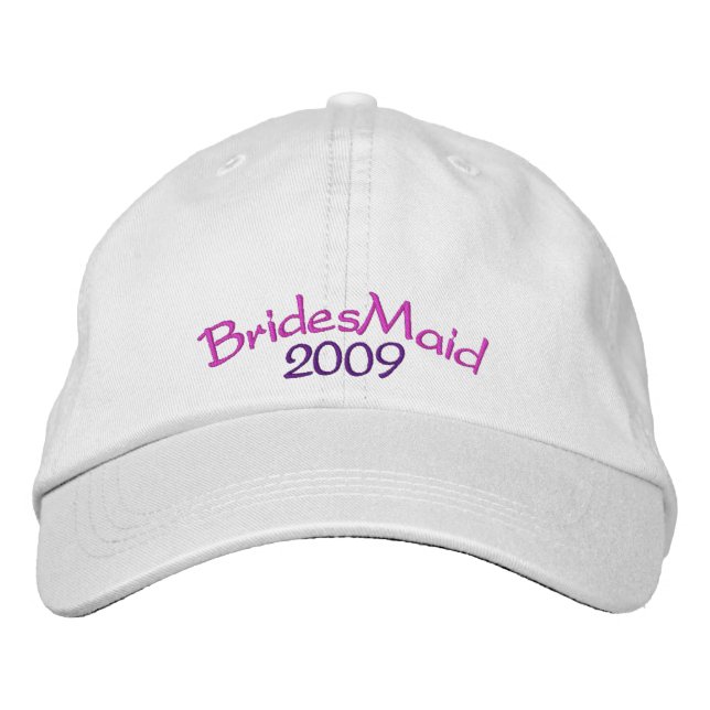 Bordada Gorra BridesMaid (Anverso)
