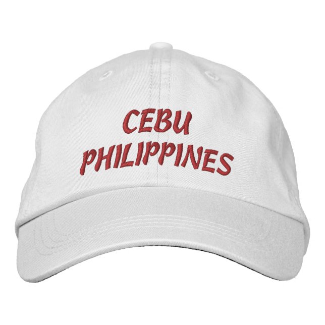 BORDADA GORRA CEBU PHILIPPINES (Anverso)