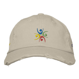 Bordada Gorra chino con problemas de pollo