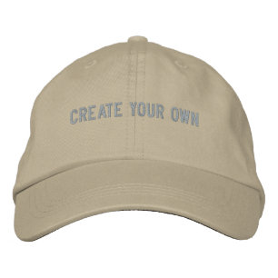 Bordada Gorra cómodo Personalizado Super Khaki Crea tu pro