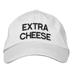Bordada Gorra con bordado de queso extra