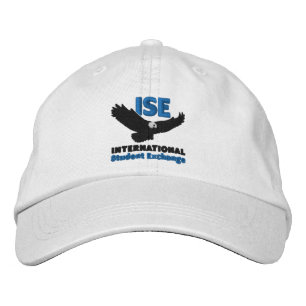 Bordada Gorra con bordado de unisex blanco