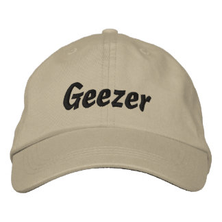 Bordada Gorra con bordado geezer / Gorra