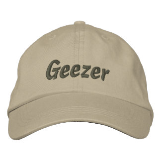 Bordada Gorra con bordado geezer / Gorra