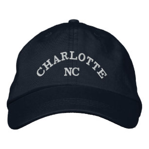Bordada Gorra con clase Charlotte NC