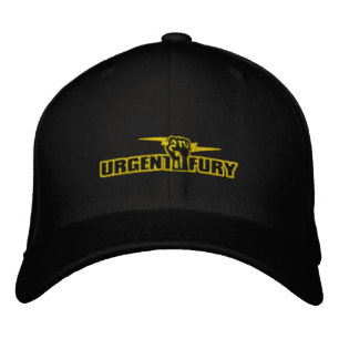 Bordada Gorra con ironía y furia urgente