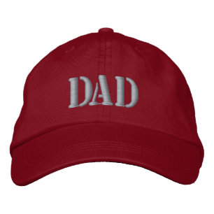 Bordada Gorra con Letra Papá – Estilo Sencillo Bordado