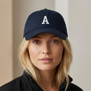 Bordada Gorra con monograma personalizado regalo para muje