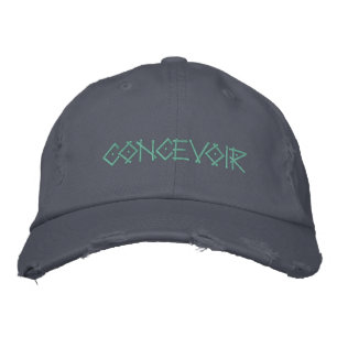 Bordada GORRA con problemas de CONCEVOIR