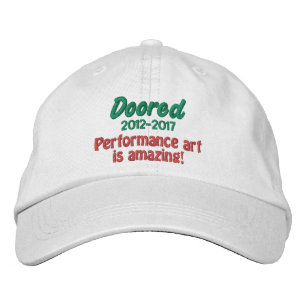 Bordada Gorra conmemorativo de Doored 2012-2017