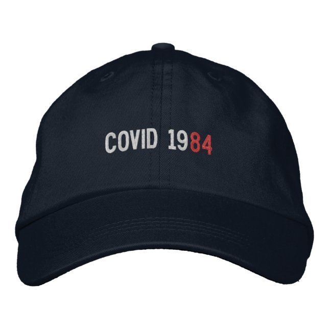 Bordada Gorra COVID1984 (Anverso)