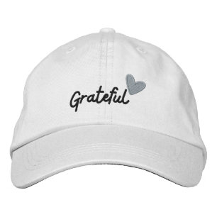Bordada Gorra de Agradecimiento a Borrador