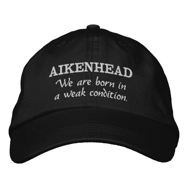 Bordada Gorra de Aikenhead Clan Motto Embroidered (Anverso)