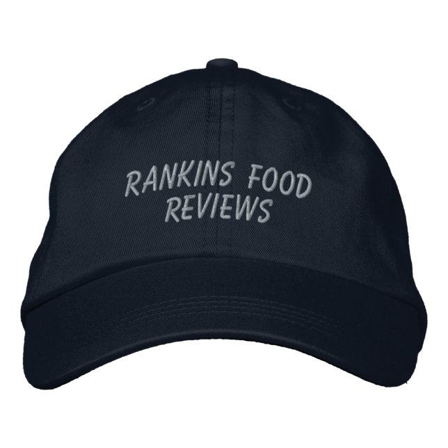 Bordada gorra de análisis de alimentos de rankin (Anverso)