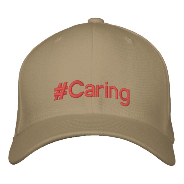 Bordada gorra de atención (Anverso)