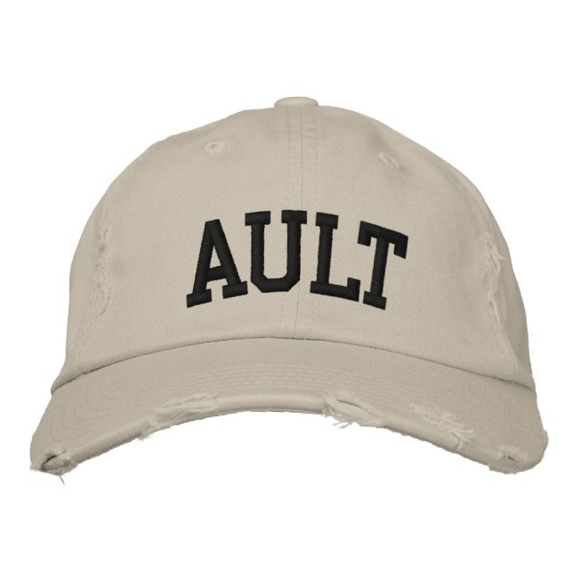 Bordada Gorra de Ault Embroidered (Anverso)
