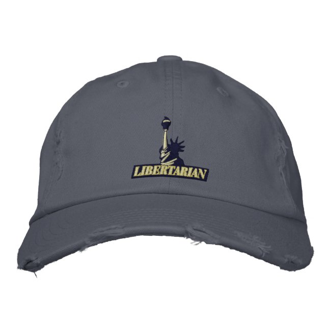 Bordada Gorra de Bandariado Libertario (Anverso)