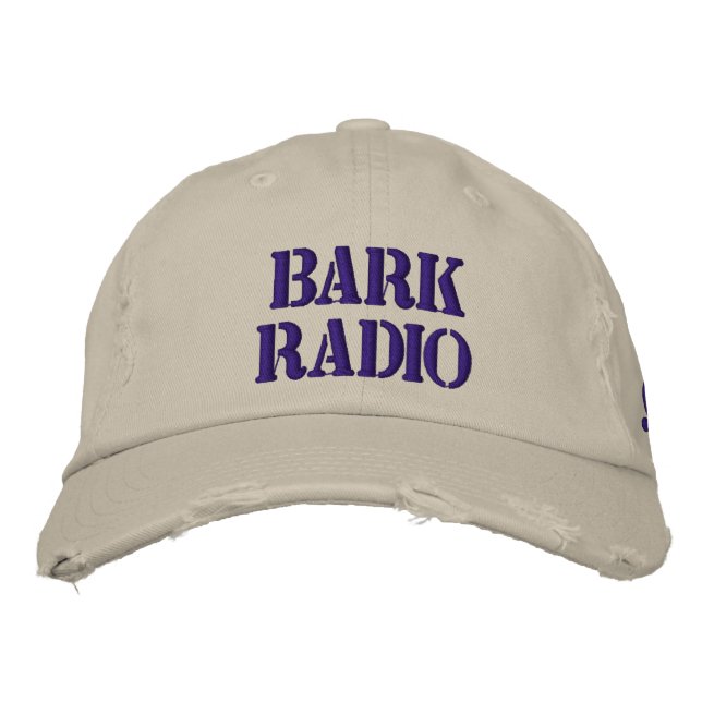 Bordada Gorra de Bark Radio-1 (Anverso)