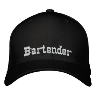 Bordada Gorra de Bartender
