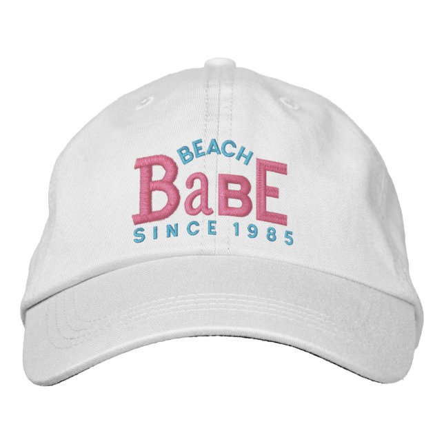 Bordada Gorra de Beach Babe Embroidery (Anverso)