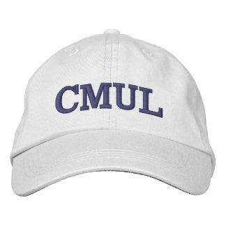 Bordada Gorra de béisbol ajustable de CMUL