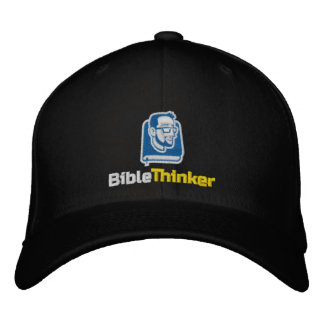 Bordada Gorra de béisbol Bible Thinker