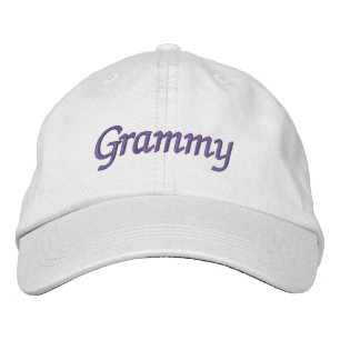 Bordada Gorra de béisbol borrosa Grammy
