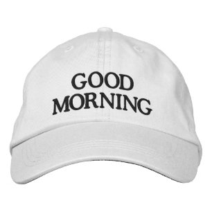 Bordada Gorra de béisbol - Buenos días