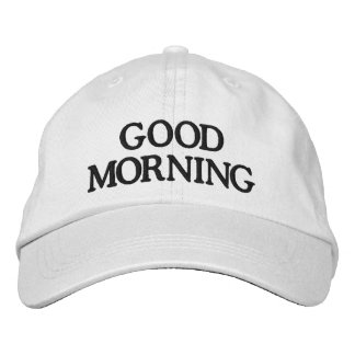 Bordada Gorra de béisbol - Buenos días