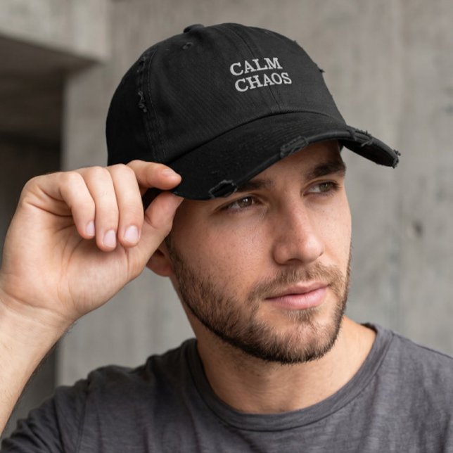 Bordada Gorra de béisbol Calm Chaos - Paradoja (Subido por el creador)